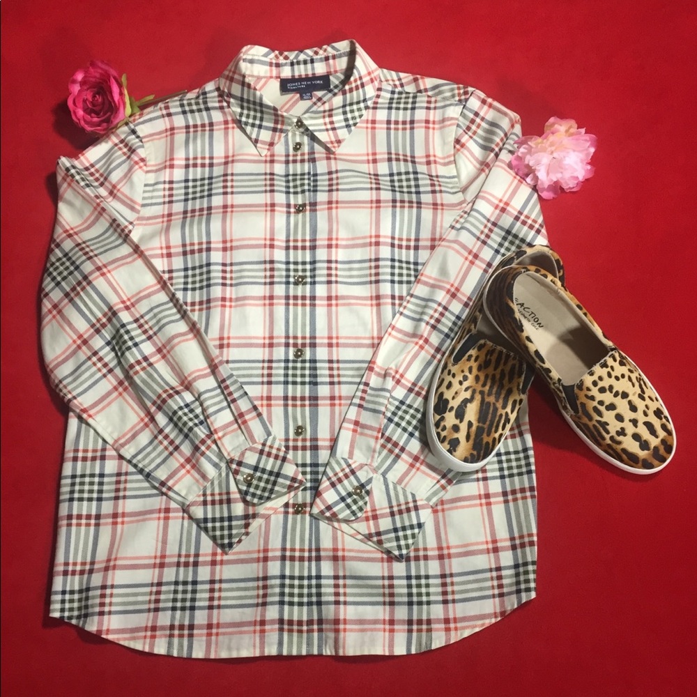 🌷New Price Cut🌷Pre-loved JonesNYSignature shirt